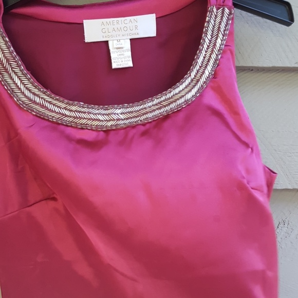 American Glamour Badgley Mischka sleeveless blouse - Picture 5 of 5